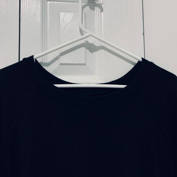 Michael Lauren NWT Black James Raglan Super Soft Top Medium - Picture 3 of 10